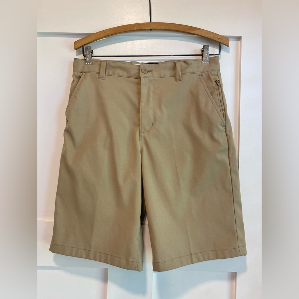 Lands’ End Khaki Shorts NWOT